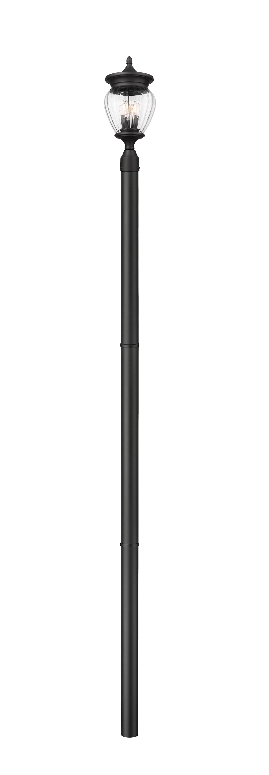 Davina - 3 Light Outdoor Post Light (5016PHMR-5009P96)