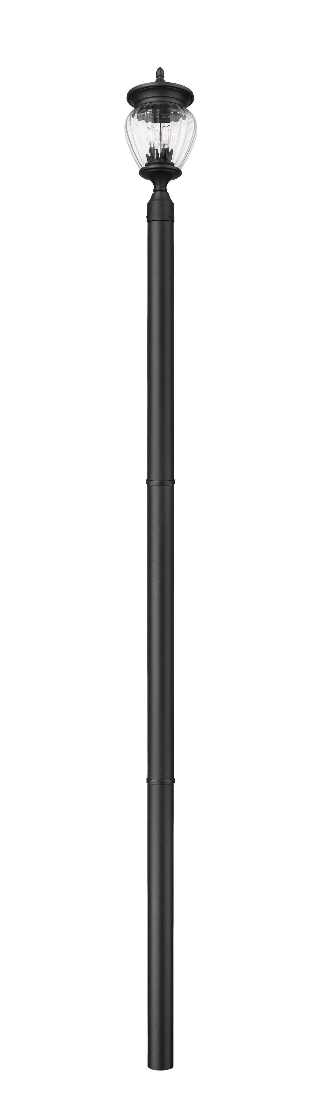 Davina - 3 Light Outdoor Post Light (5016PHMR-5009P96)