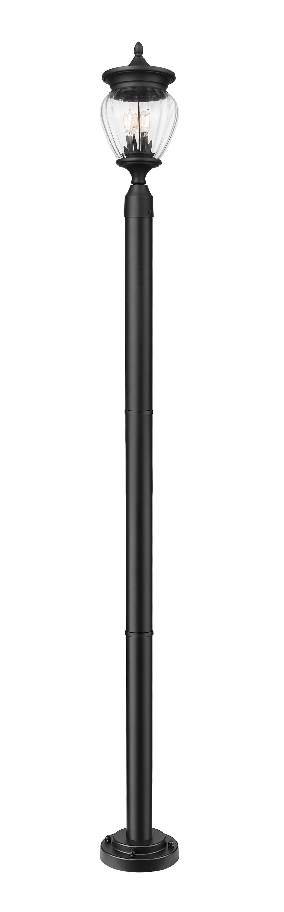 Davina - 3 Light Outdoor Post Light