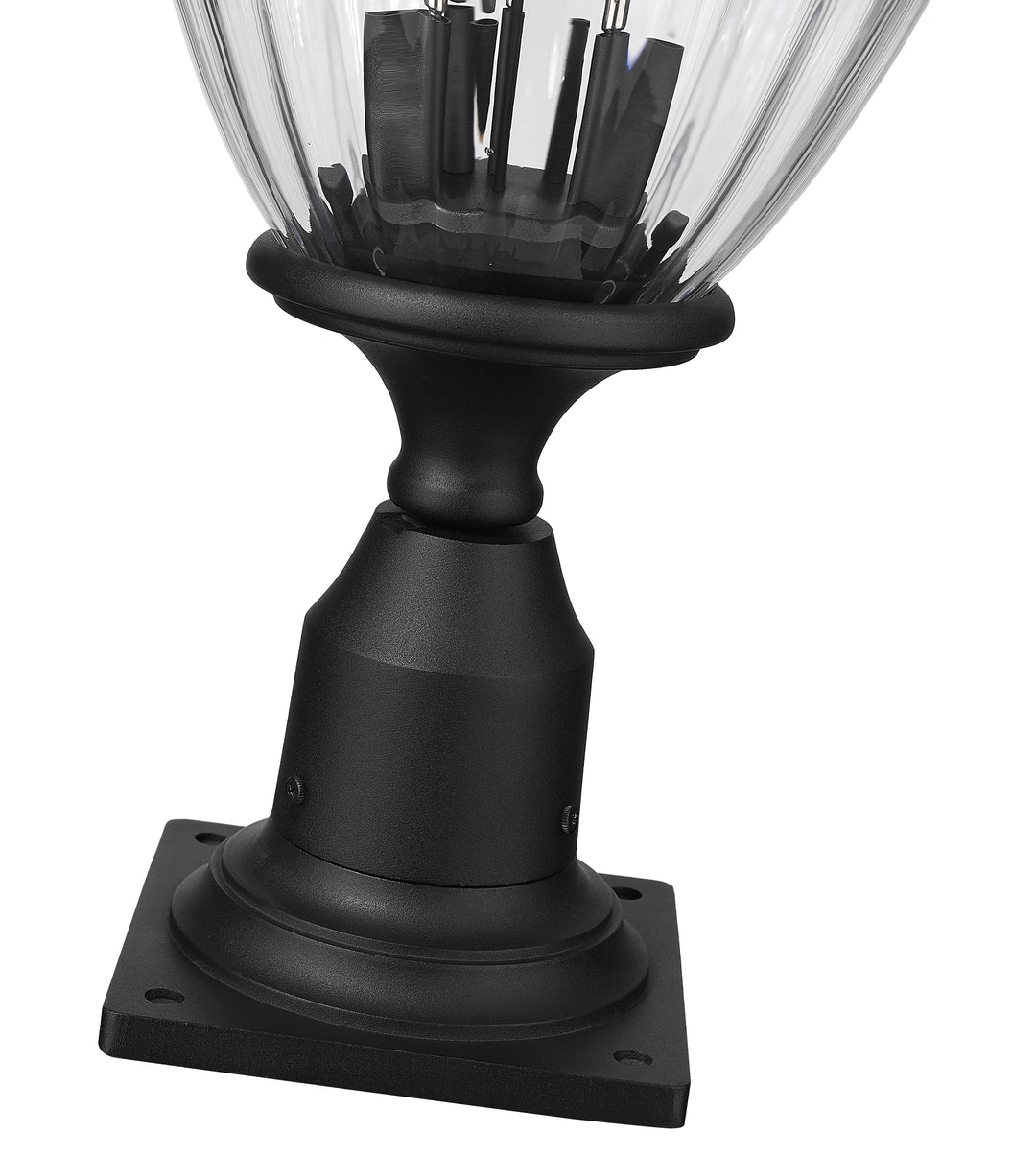 Davina - 3 Light Outdoor Pier Mount Light