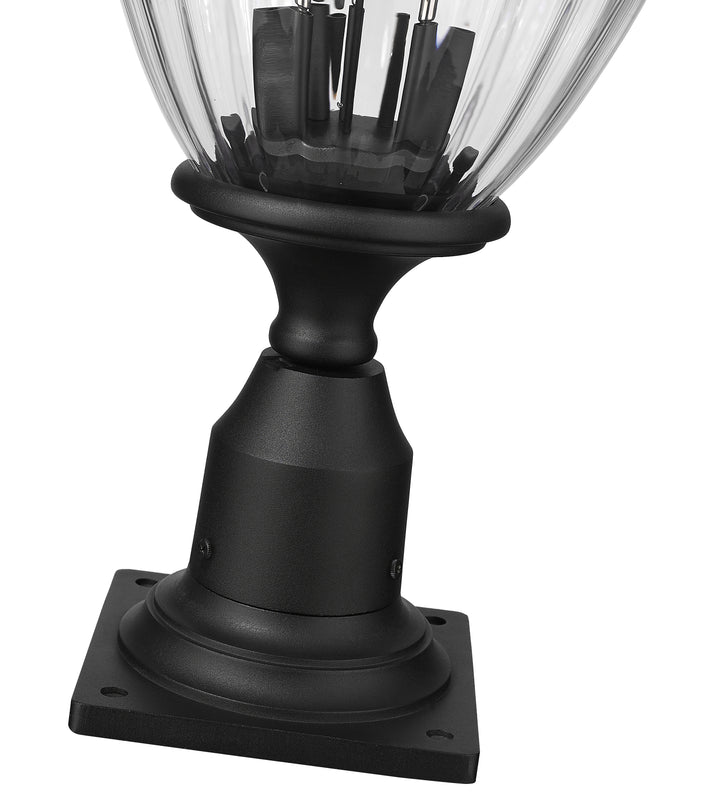 Davina - 3 Light Outdoor Pier Mount Light