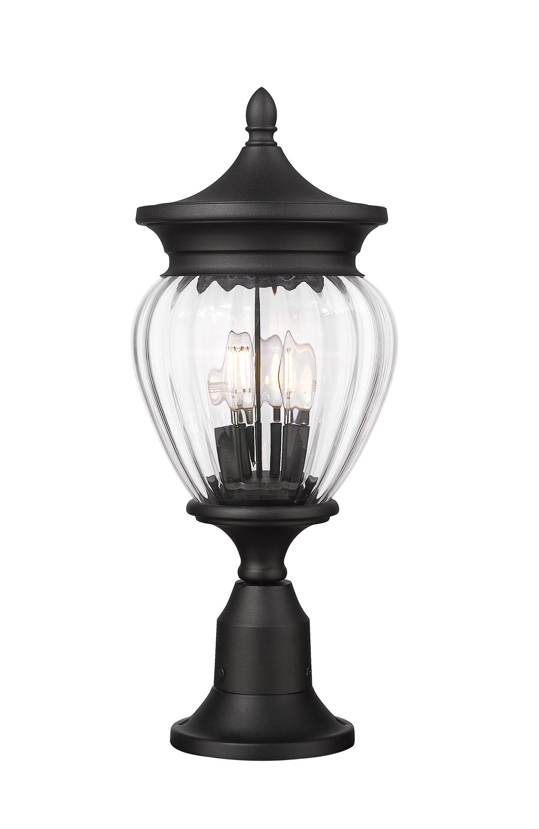 Davina - 3 Light Outdoor Pier Mount Light (5016PHMR-553PM)