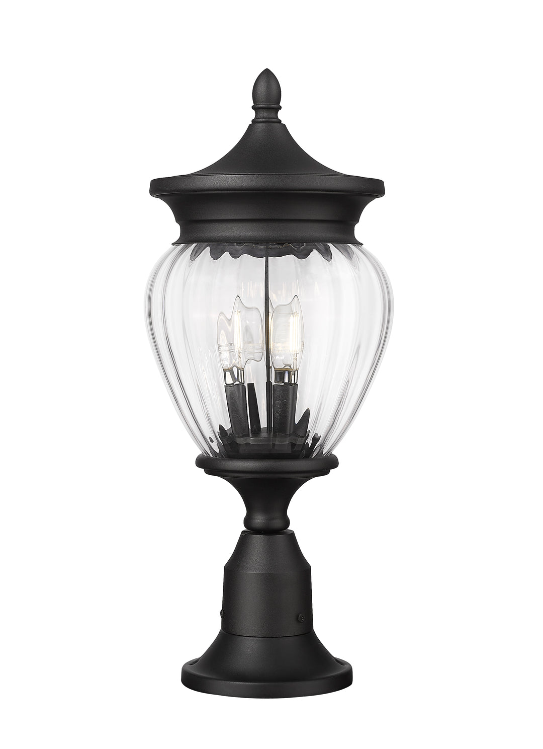 Davina - 3 Light Outdoor Pier Mount Light (5016PHMR-553PM)