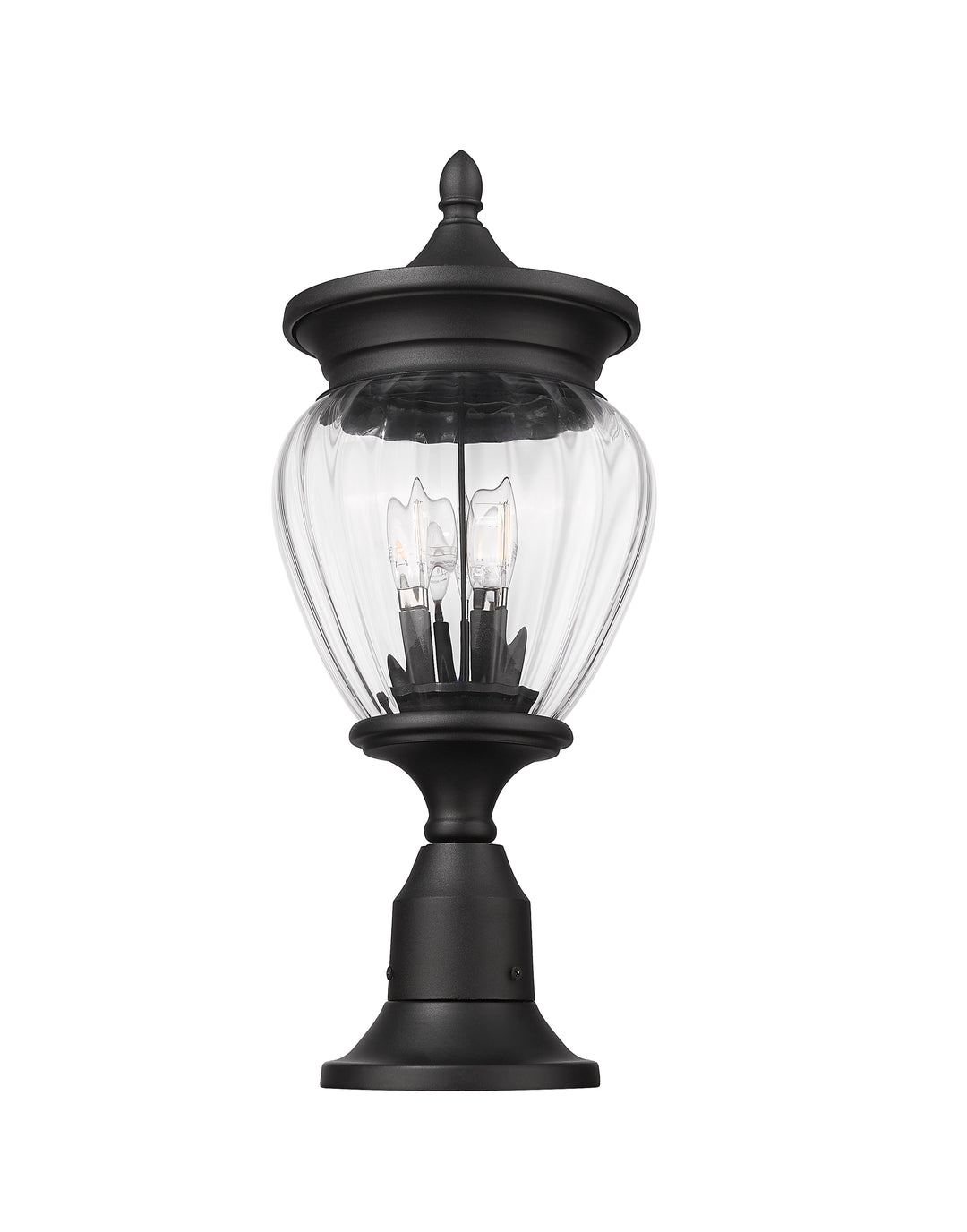Davina - 3 Light Outdoor Pier Mount Light (5016PHMR-553PM)