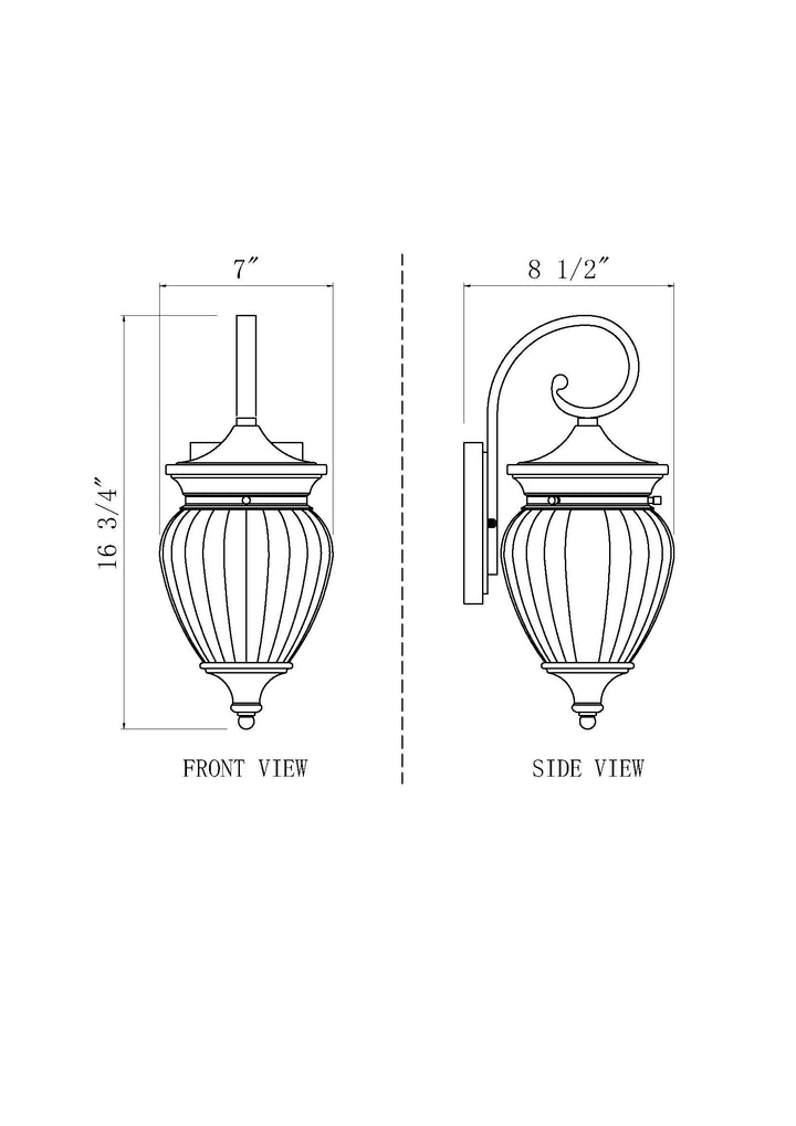 Davina - Outdoor Wall Light