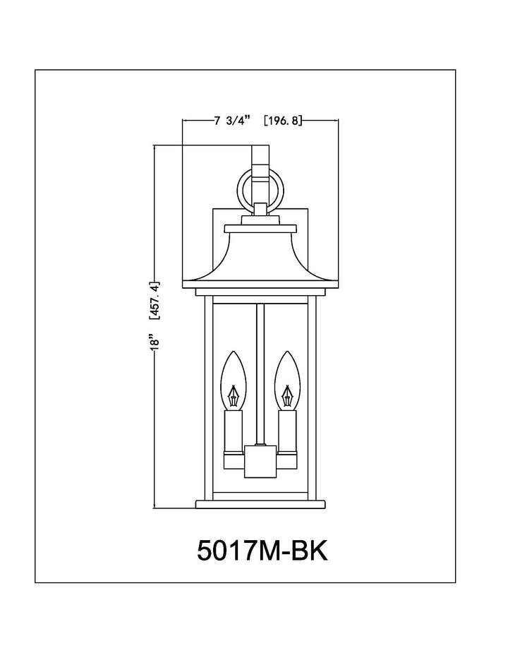 Tiberius - Outdoor Wall Light