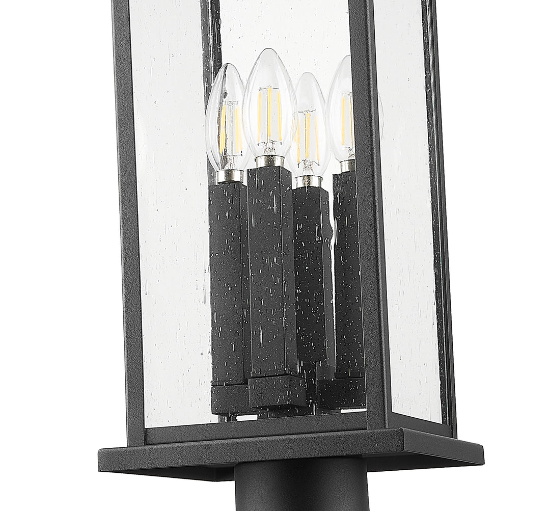 Tiberius - 4 Light Outdoor Post Light (5017PHBR-5010P)