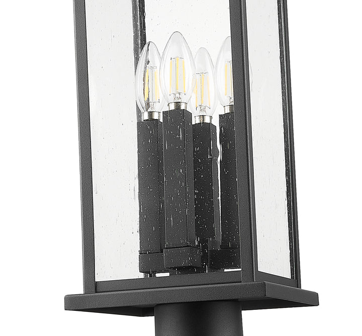 Tiberius - 4 Light Outdoor Post Light (5017PHBR-5010P)