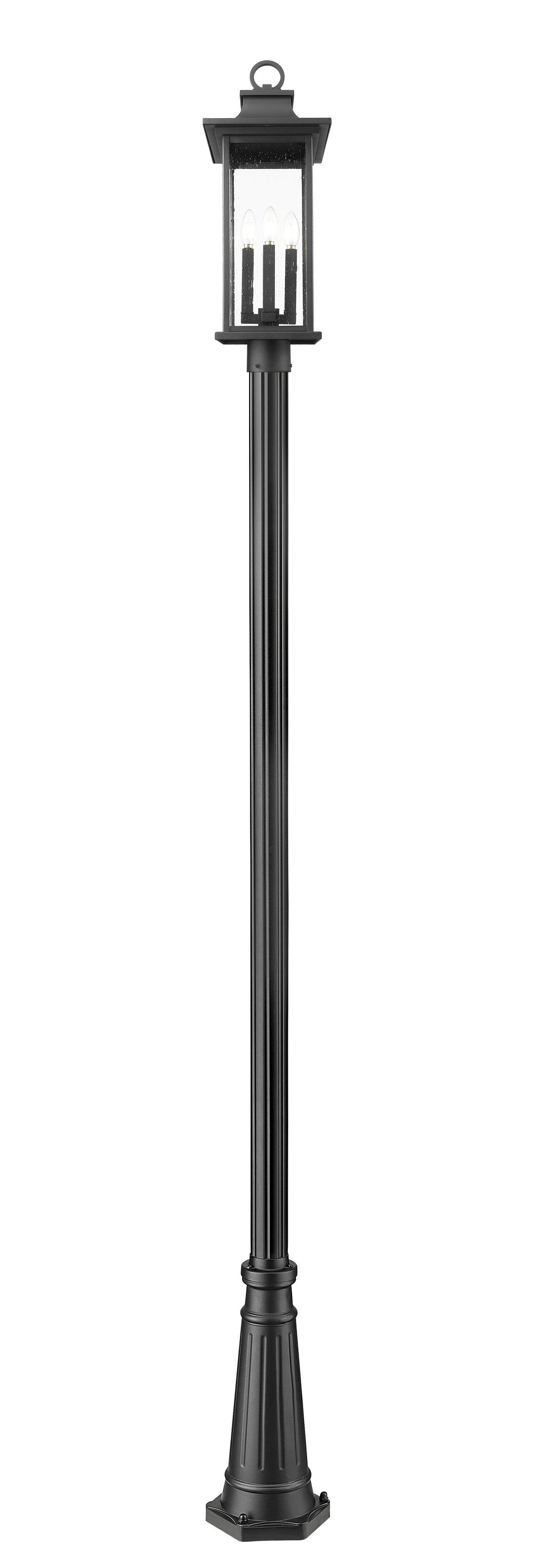 Tiberius - 4 Light Outdoor Post Light (5017PHBR-5011P)