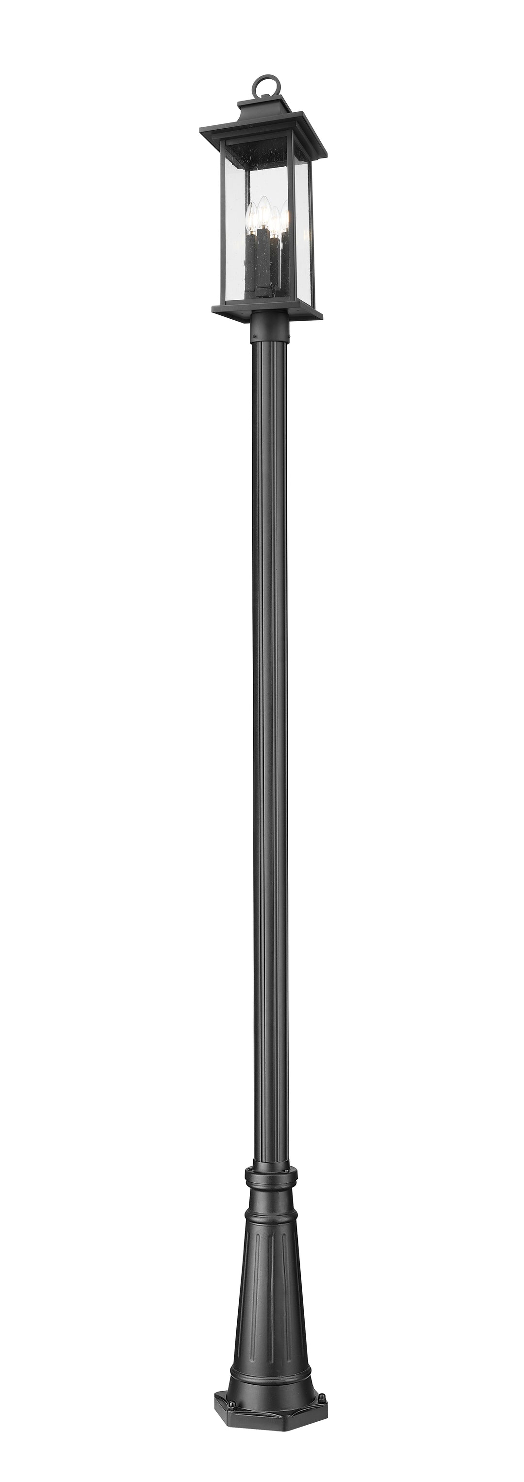 Tiberius - 4 Light Outdoor Post Light (5017PHBR-5011P)