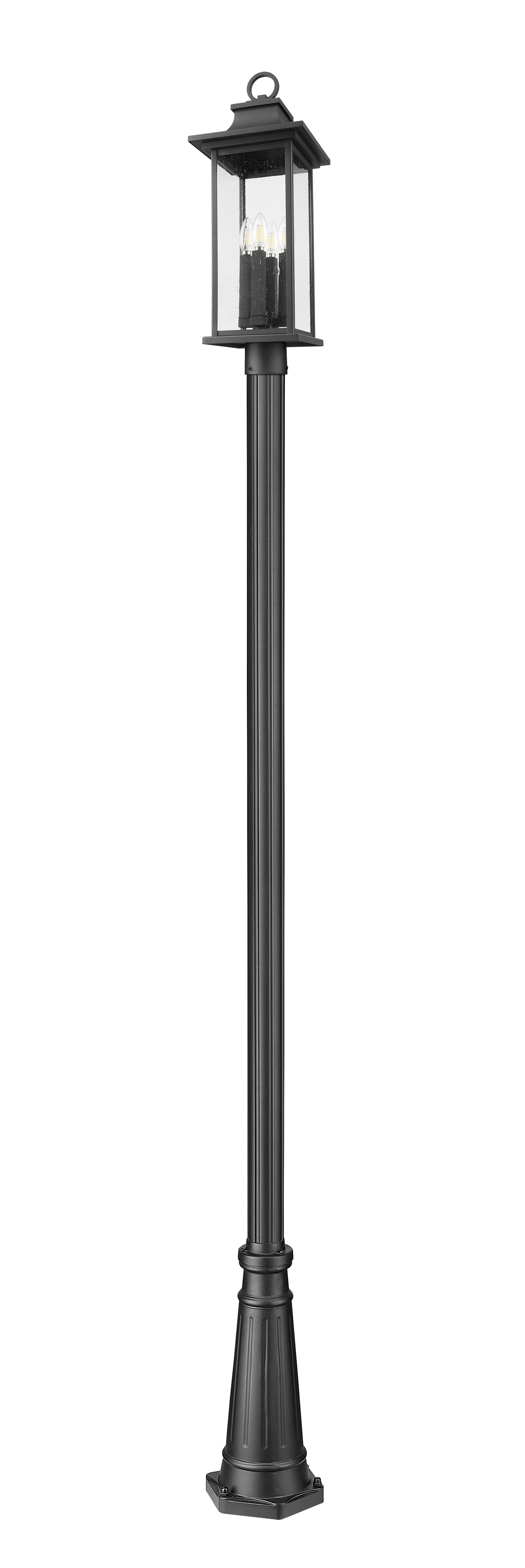 Tiberius - 4 Light Outdoor Post Light (5017PHBR-5011P)