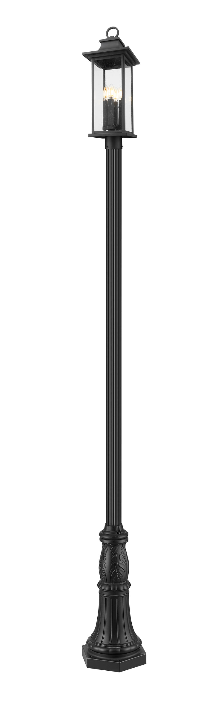 Tiberius - 4 Light Outdoor Post Light (5017PHBR-518P)
