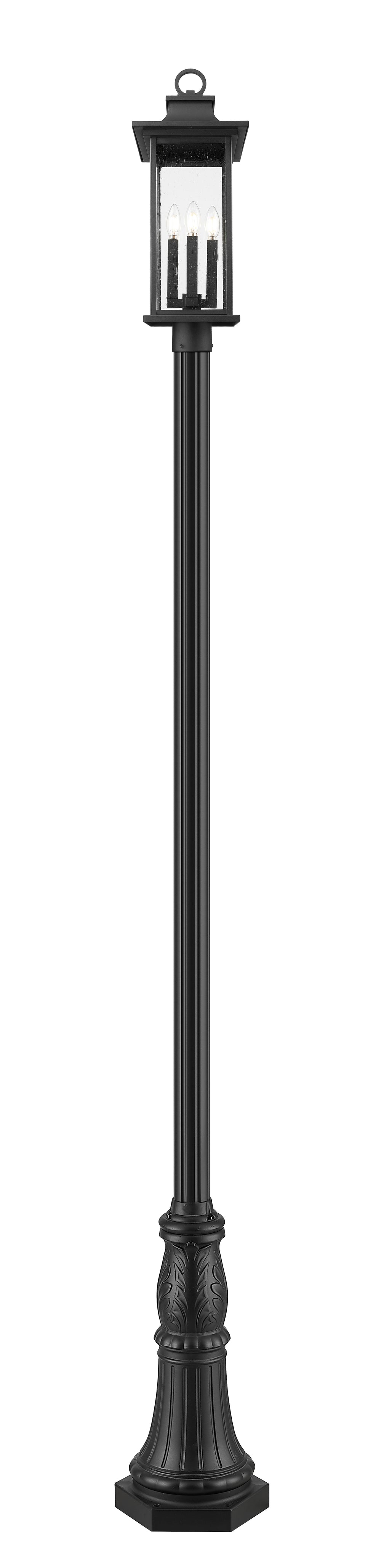 Tiberius - 4 Light Outdoor Post Light (5017PHBR-518P)