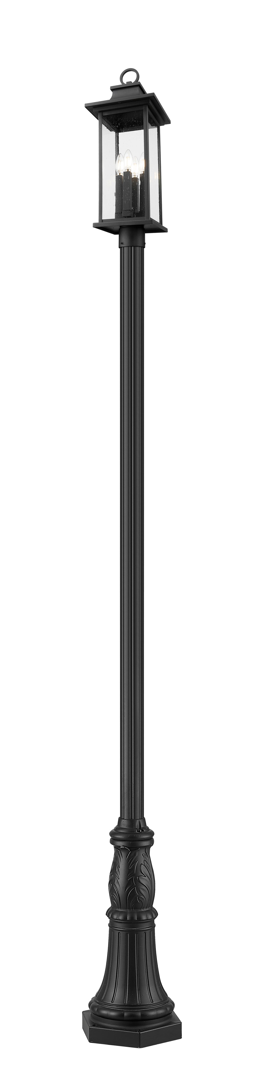Tiberius - 4 Light Outdoor Post Light (5017PHBR-518P)