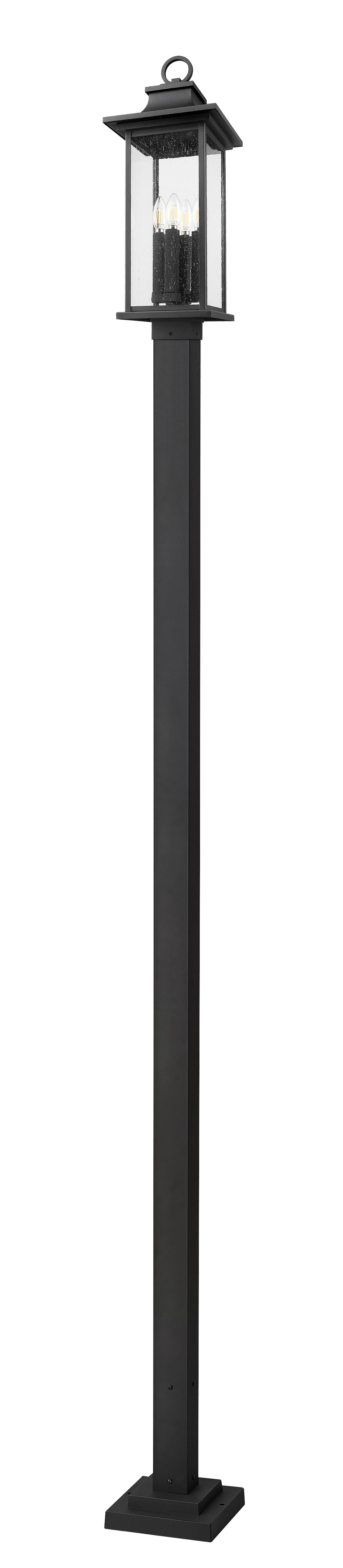 Tiberius - 4 Light Outdoor Post Light (5017PHBS-536P)