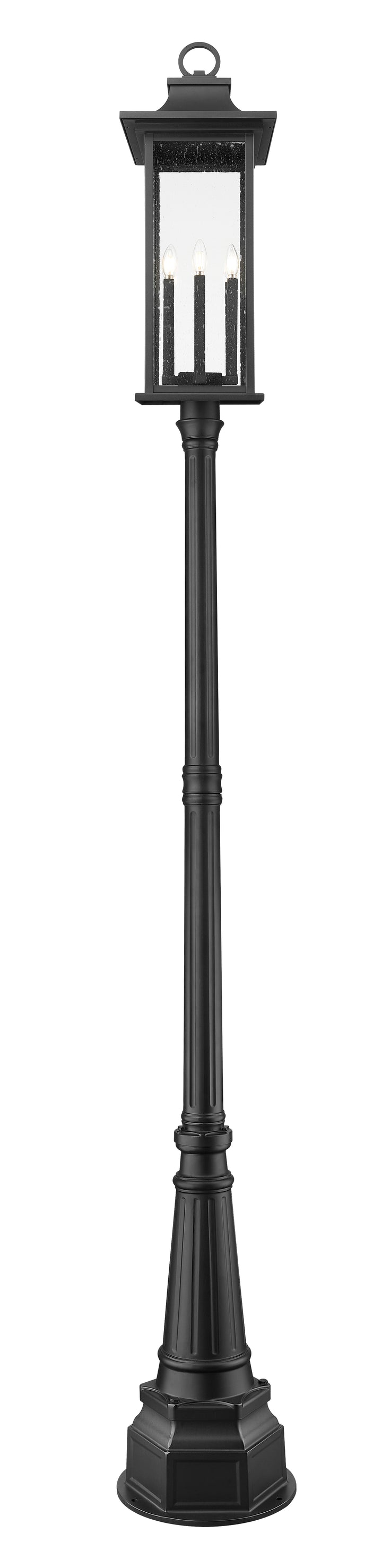Tiberius - 6 Light Outdoor Post Light
