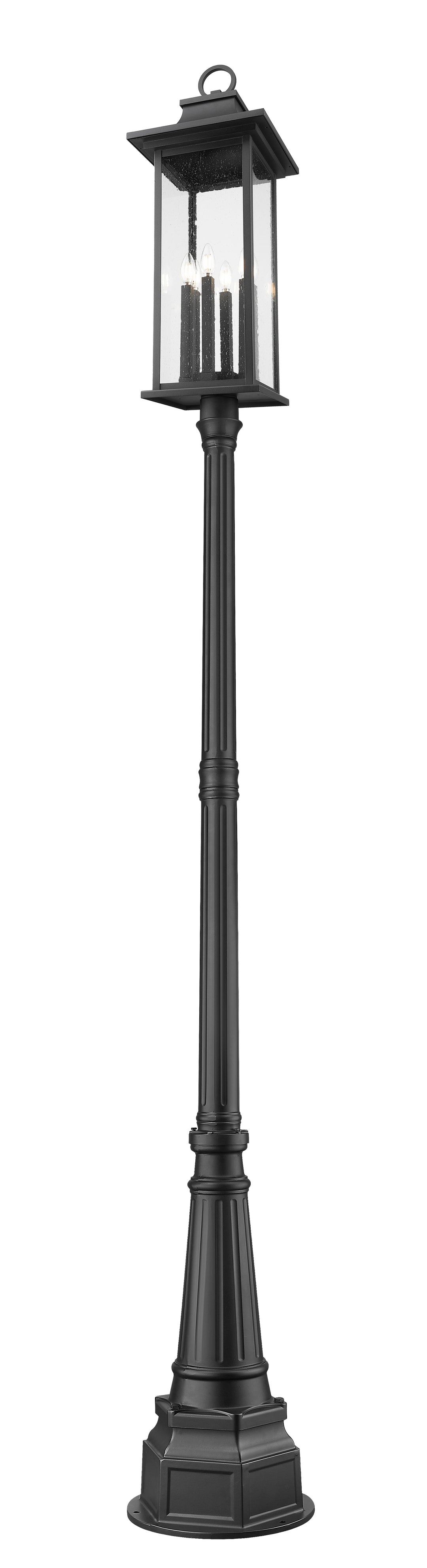 Tiberius - 6 Light Outdoor Post Light