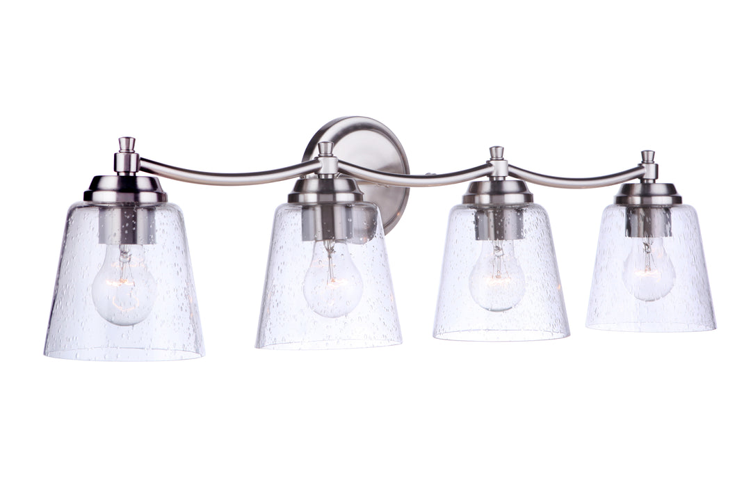 Tyler Vanity Light in Brushed Polished Nickel by Craftmade