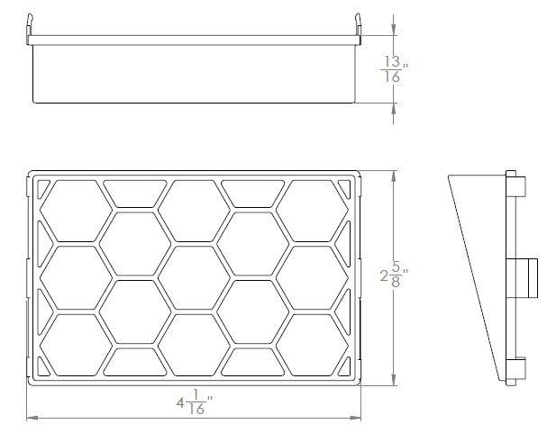 Honeycomb Lens Landscape Wall-Wash by WAC Lighting - view 2
