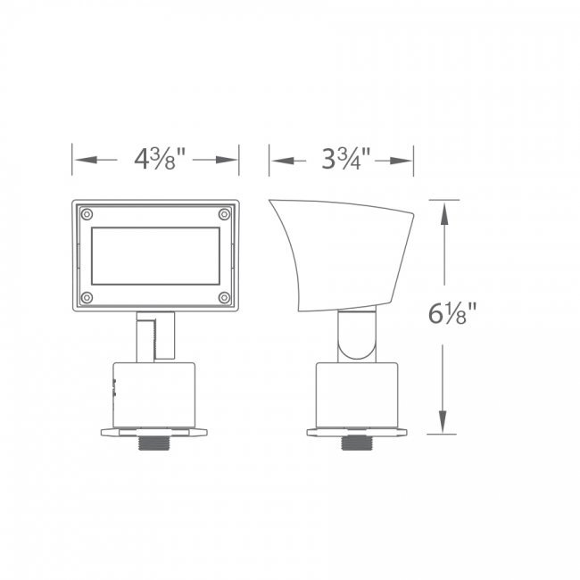 Wall-Wash 120V Wall-Wash Luminaire by WAC Lighting - view 3
