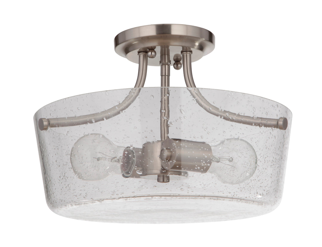 Tyler 2-Light Semi-Flush Mount by Craftmade - view 3
