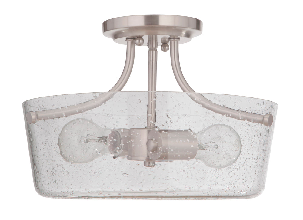 Tyler 2-Light Semi-Flush Mount by Craftmade - view 2