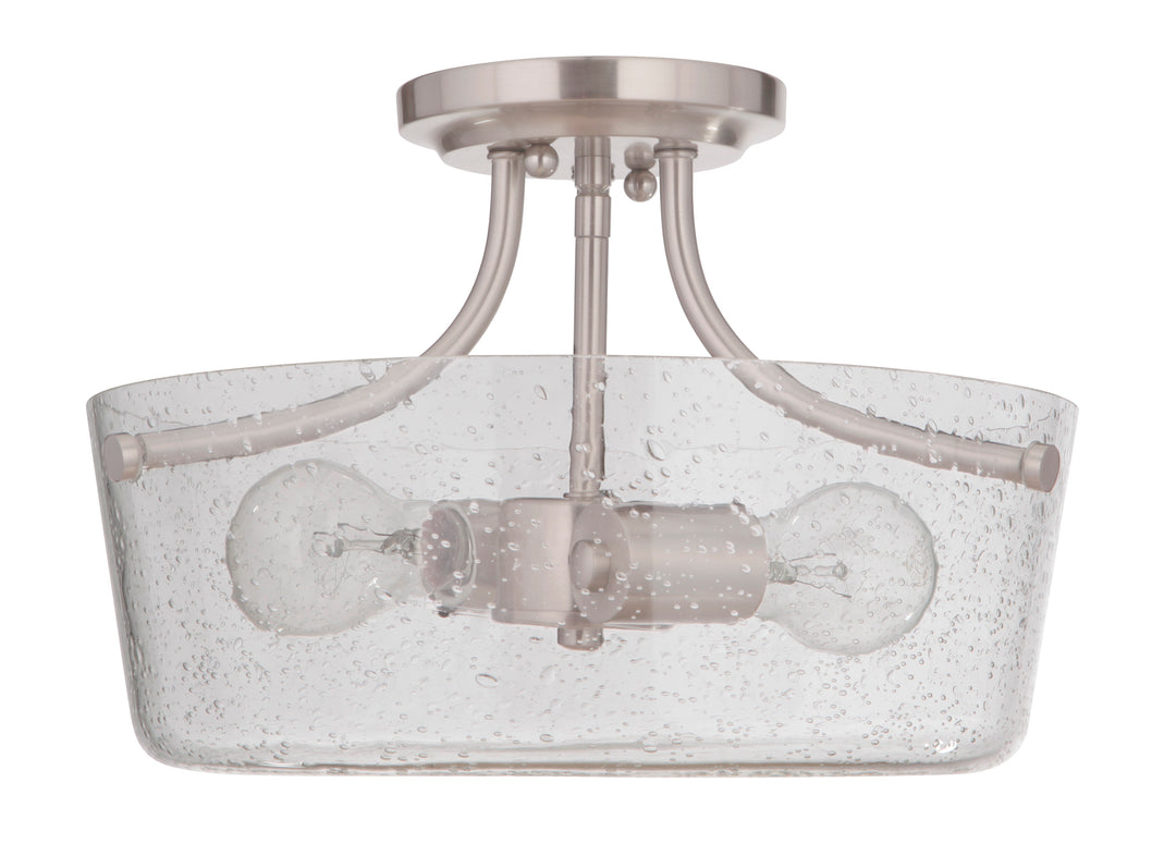 Tyler 2-Light Semi-Flush Mount by Craftmade - view 2