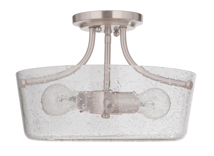 Tyler 2-Light Semi-Flush Mount by Craftmade - view 2