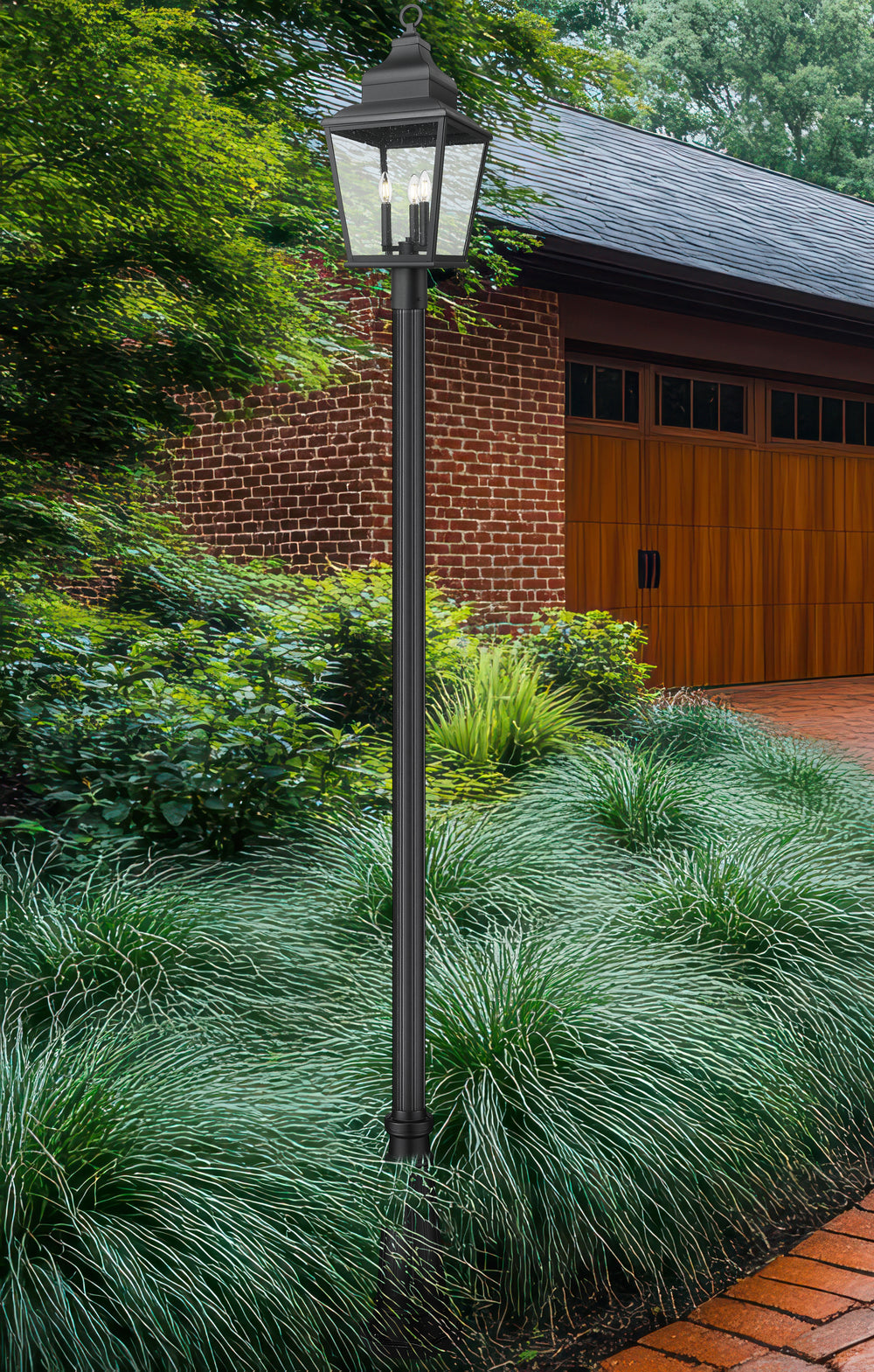 Raphael - 3 Light Outdoor Post Light (5029PHBR-519P)
