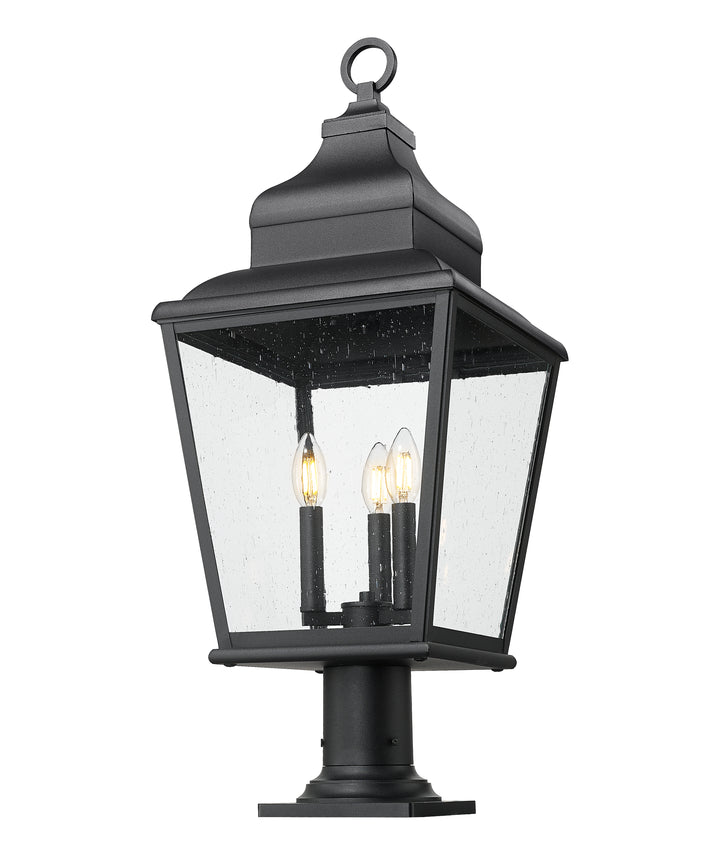 Raphael - 3 Light Outdoor Pier Mount Light