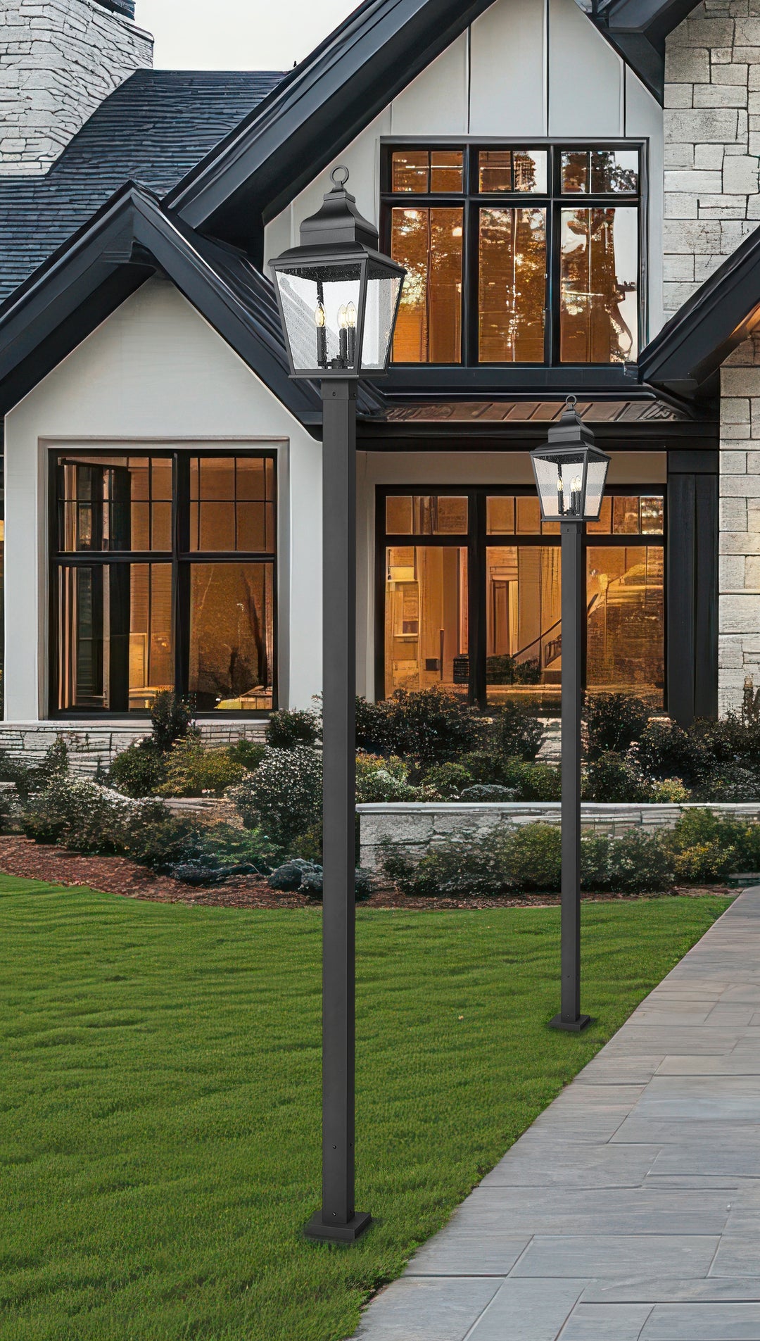 Raphael - 3 Light Outdoor Post Light (5029PHBS-536P)