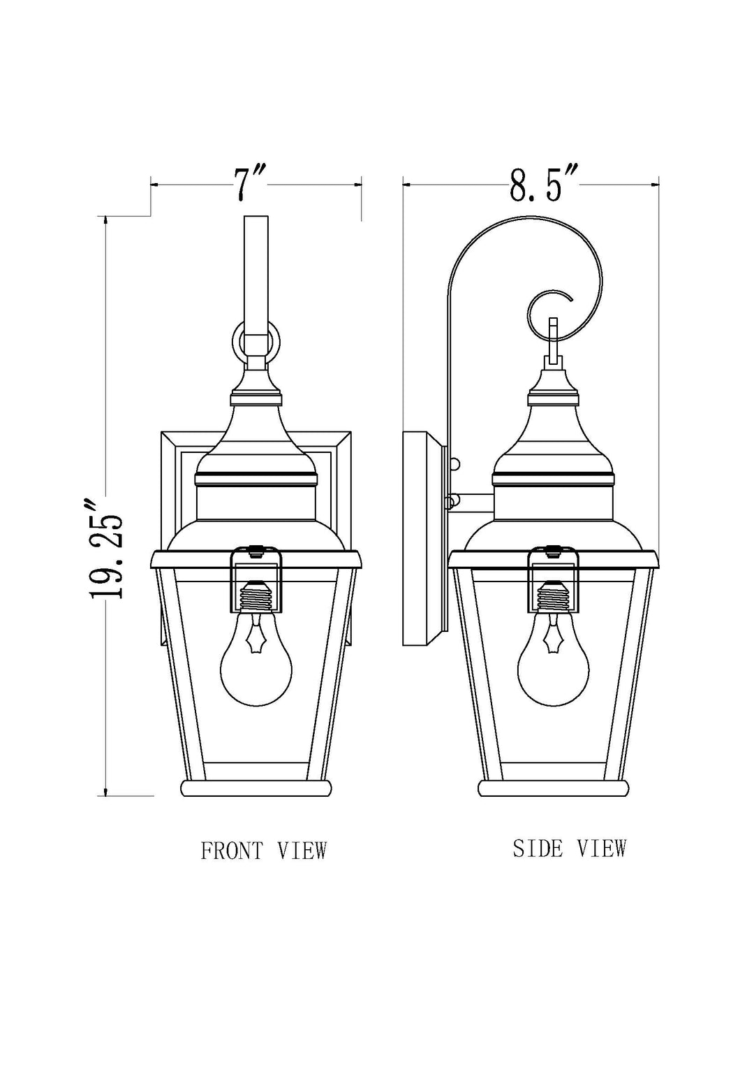Raphael - Outdoor Wall Light