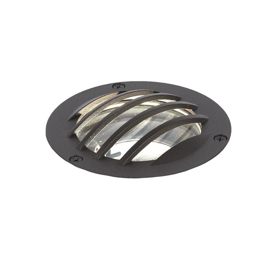 3" Inground Rock Guard in Bronze on Brass by WAC Lighting