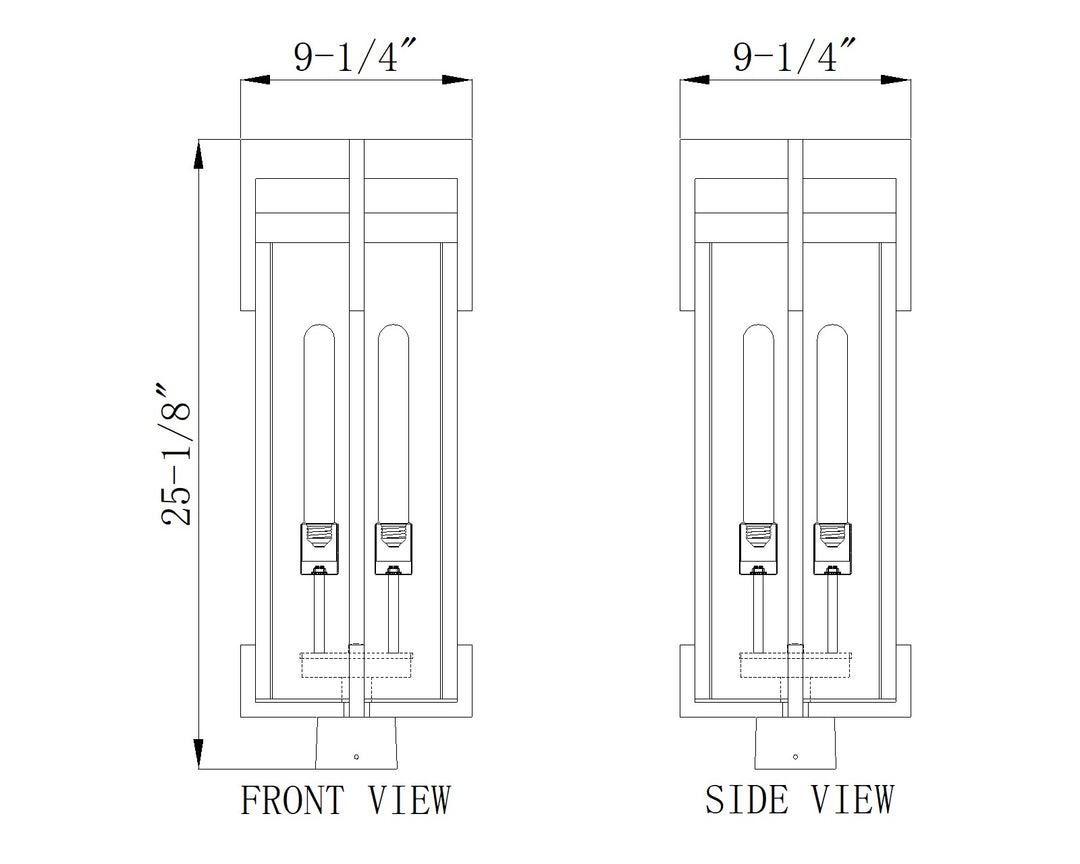 Fortis - Outdoor Post Light