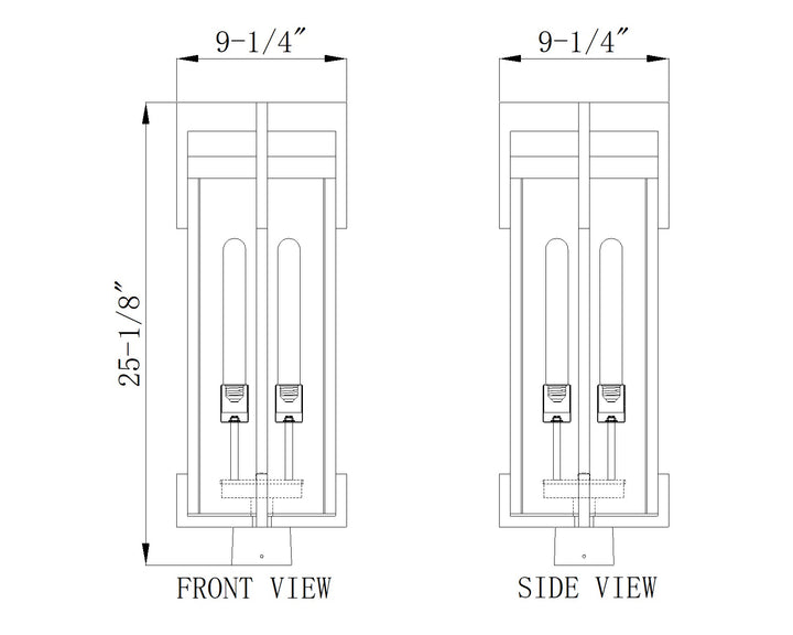 Fortis - Outdoor Post Light