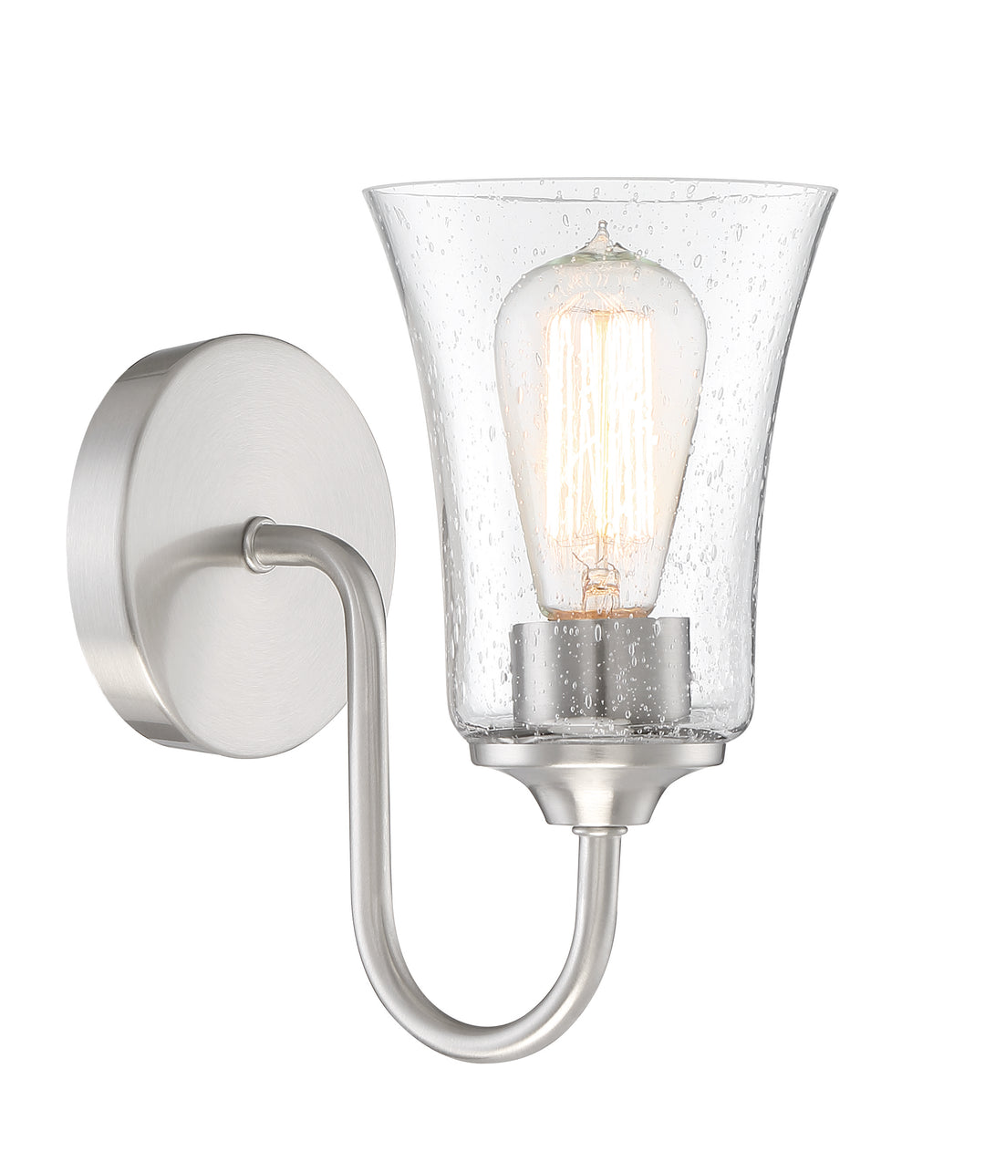Gwyneth Wall Sconce in Brushed Polished Nickel by Craftmade