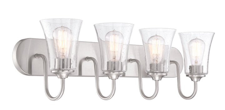 Gwyneth Vanity Light in Brushed Polished Nickel by Craftmade