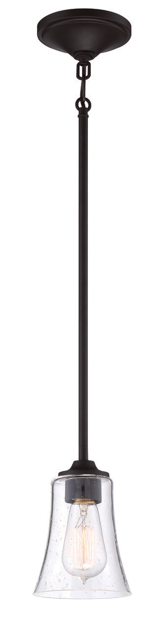 Gwyneth Pendant in Flat Black by Craftmade