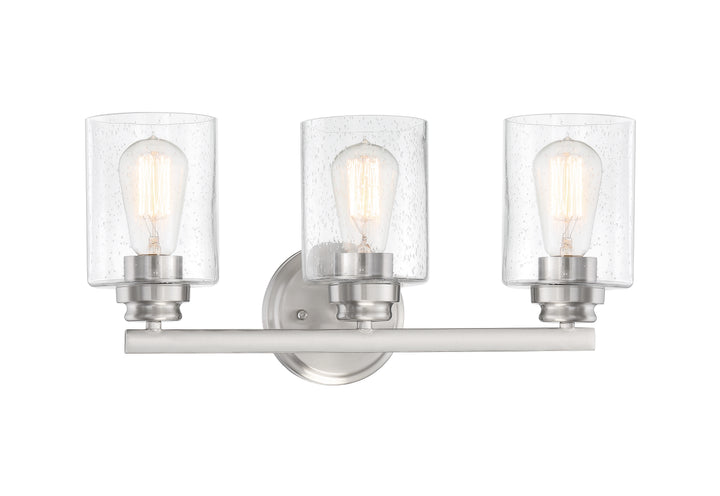 Bolden Vanity Light in Brushed Polished Nickel by Craftmade