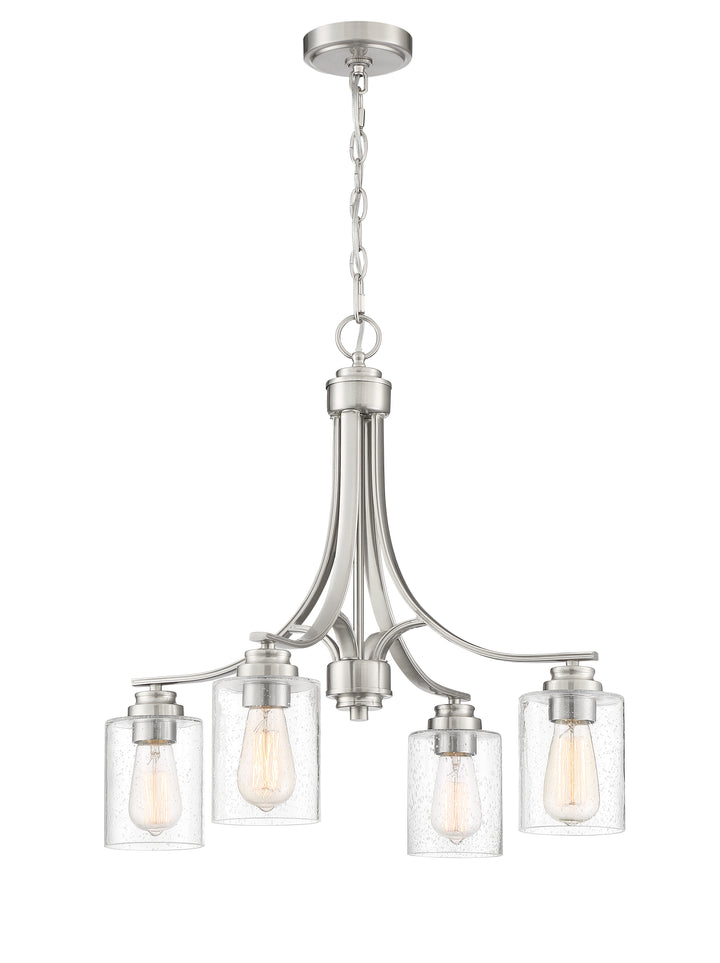 Bolden Chandelier in Brushed Polished Nickel by Craftmade