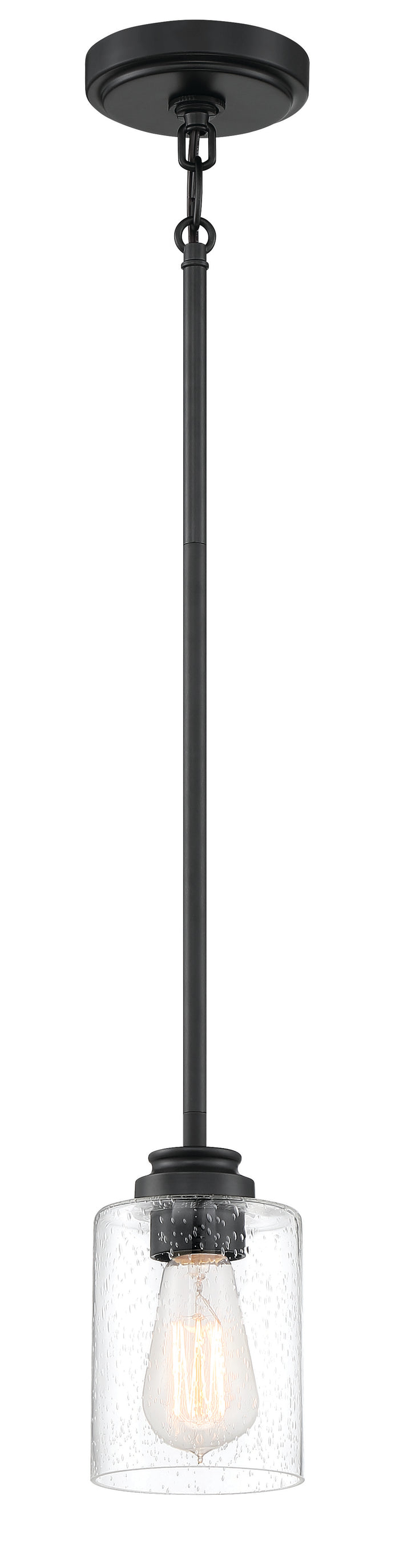 Bolden Pendant in Flat Black by Craftmade