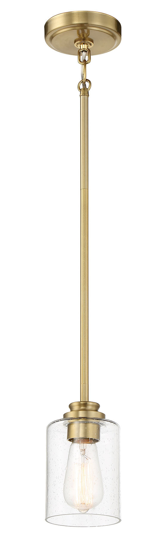Bolden Pendant in Satin Brass by Craftmade