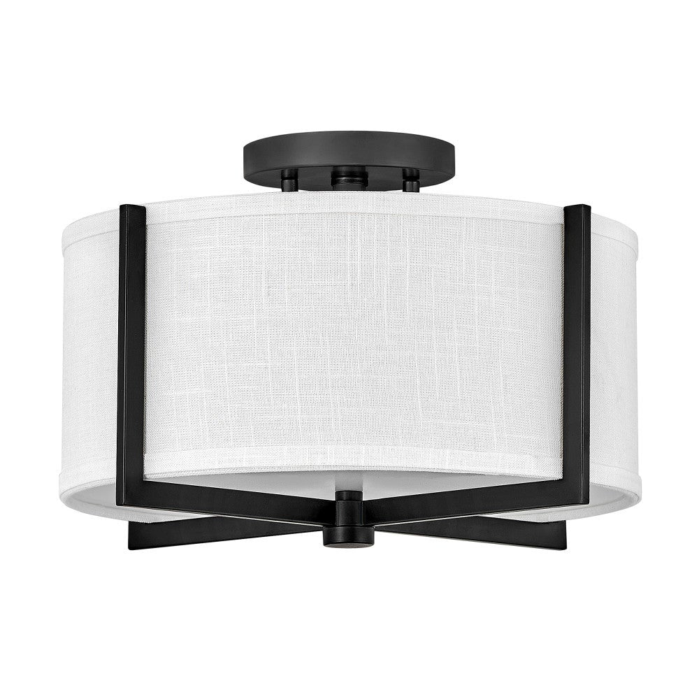 Axis Off White Semi-Flush Mount