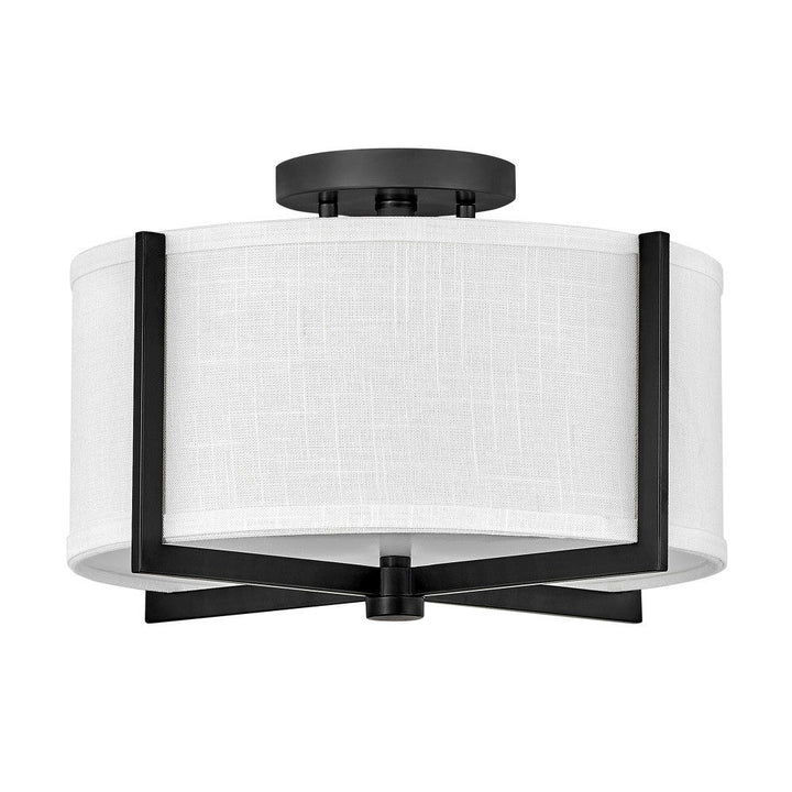 Axis Off White Semi-Flush Mount