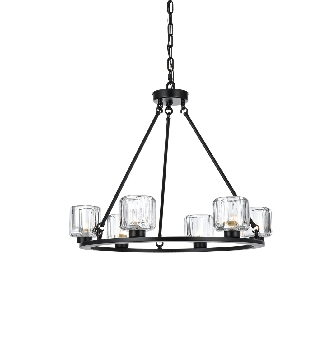 Cadence Chandelier by Elegant - view 3