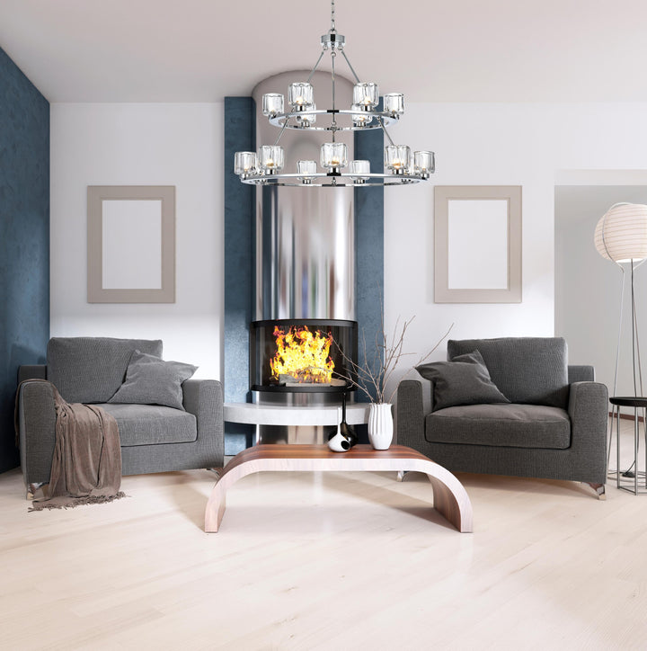 Cadence Chandelier by Elegant - view 56