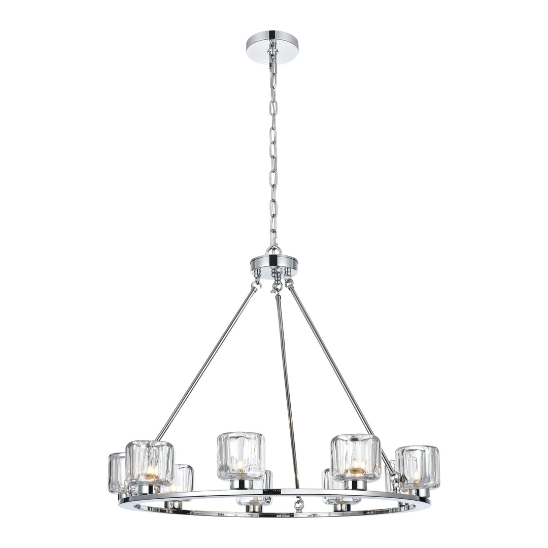 Cadence Chandelier in Chrome by Elegant