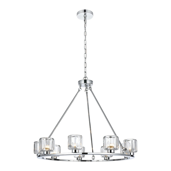 Cadence Chandelier in Chrome by Elegant