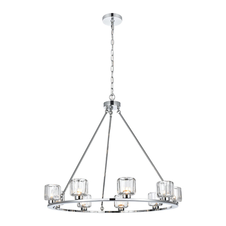 Cadence Chandelier in Chrome by Elegant