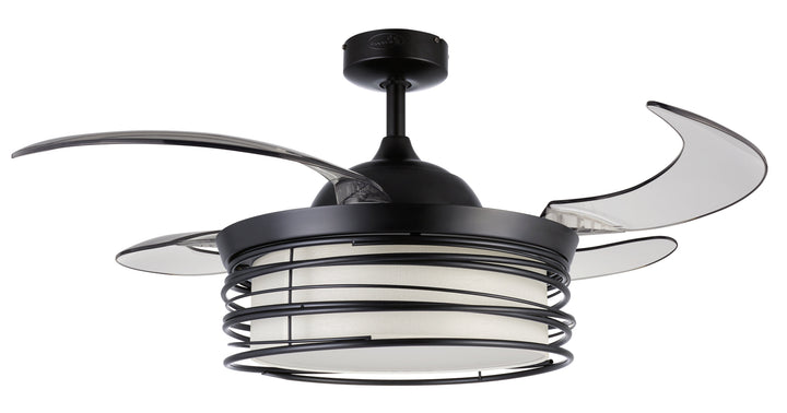 Fanaway Luna 48" Retractable Blade Ceiling Fan with Colour-Adjustable LED Light